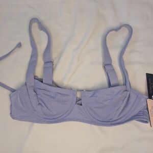 Lavender Underwire Bikini Top